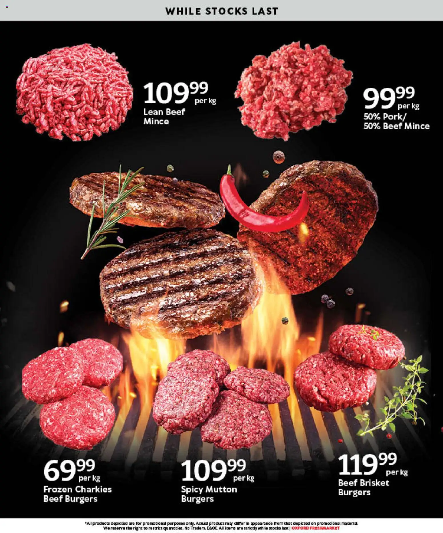 New Oxford Freshmarket catalogue – valid from 18.02.2026 | Page: 5 | Products: Socks, Beef, Burgers