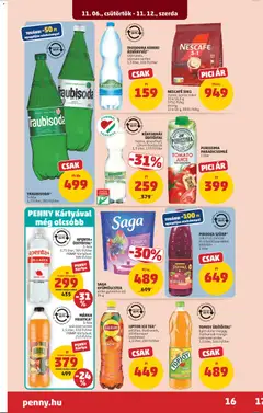 NESCAFÉ 3IN1, classic, barna cukor 10 x 16,5 g, strong 10 x 16 g - amely érvényes a következő dátumtól: 06.11.2025 | Oldal: 20