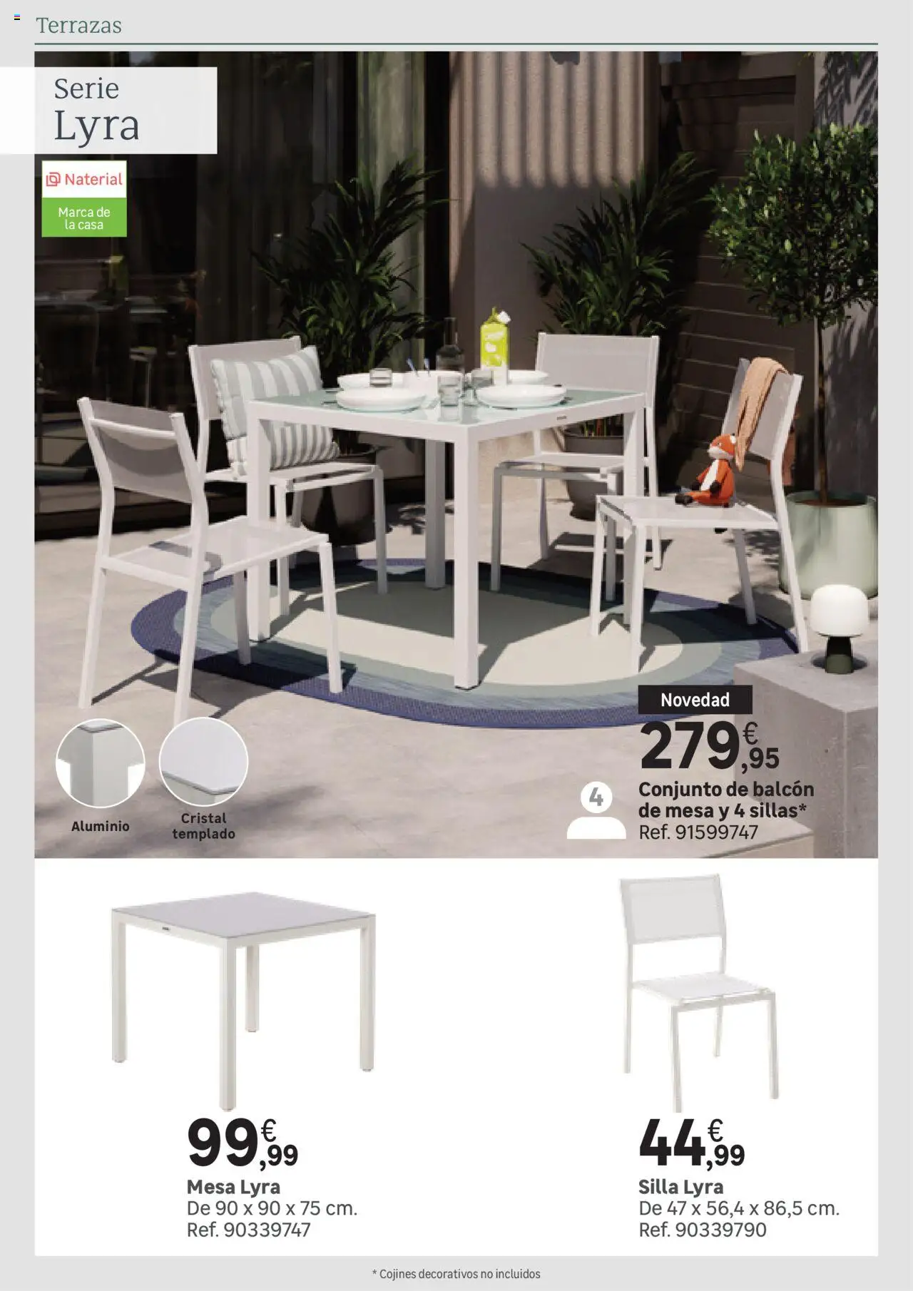Leroy Merlin catálogo │ válido desde el 25.03.2025 | Página: 12 | Productos: Mesa, Silla