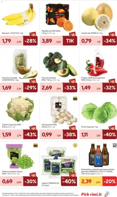 Rimi leidinys galioja nuo 27.01.2026 | Puslapis: 7 | Prekių: Salotos, Avokadai, Bananai, Mandarinai