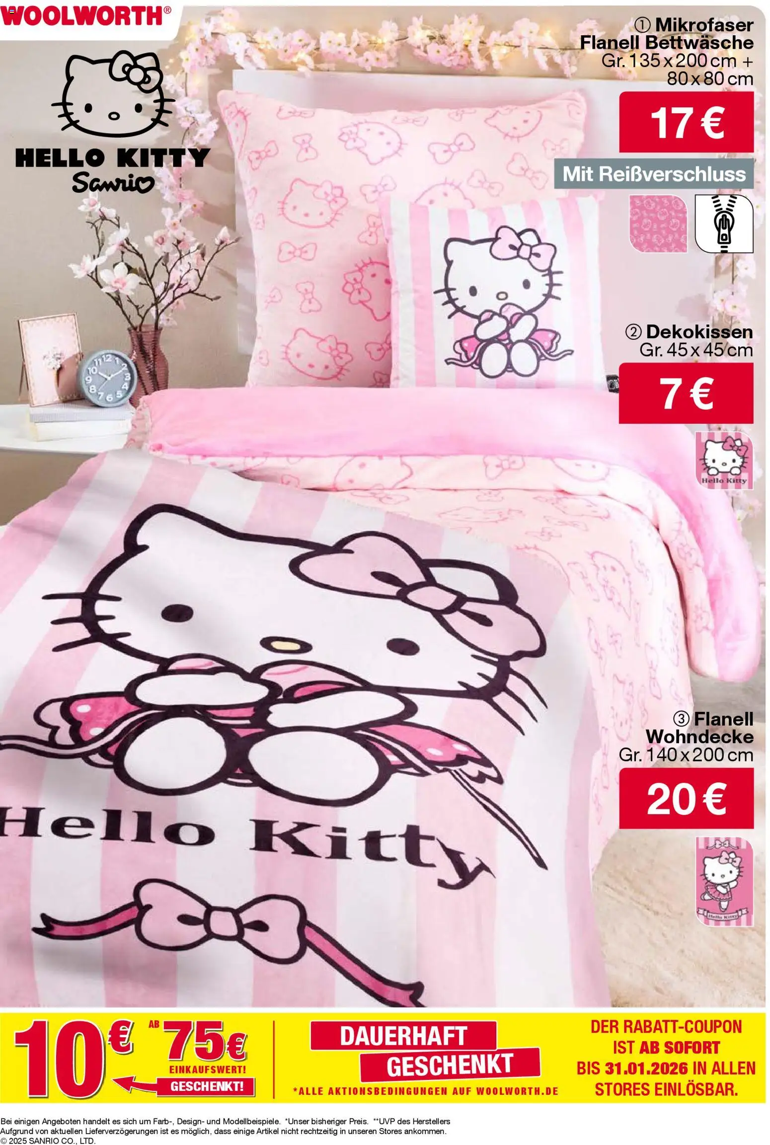 Woolworth Prospekt 	 – gültig ab 05.12.2025 | Seite: 8 | Produkte: Bettwäsche