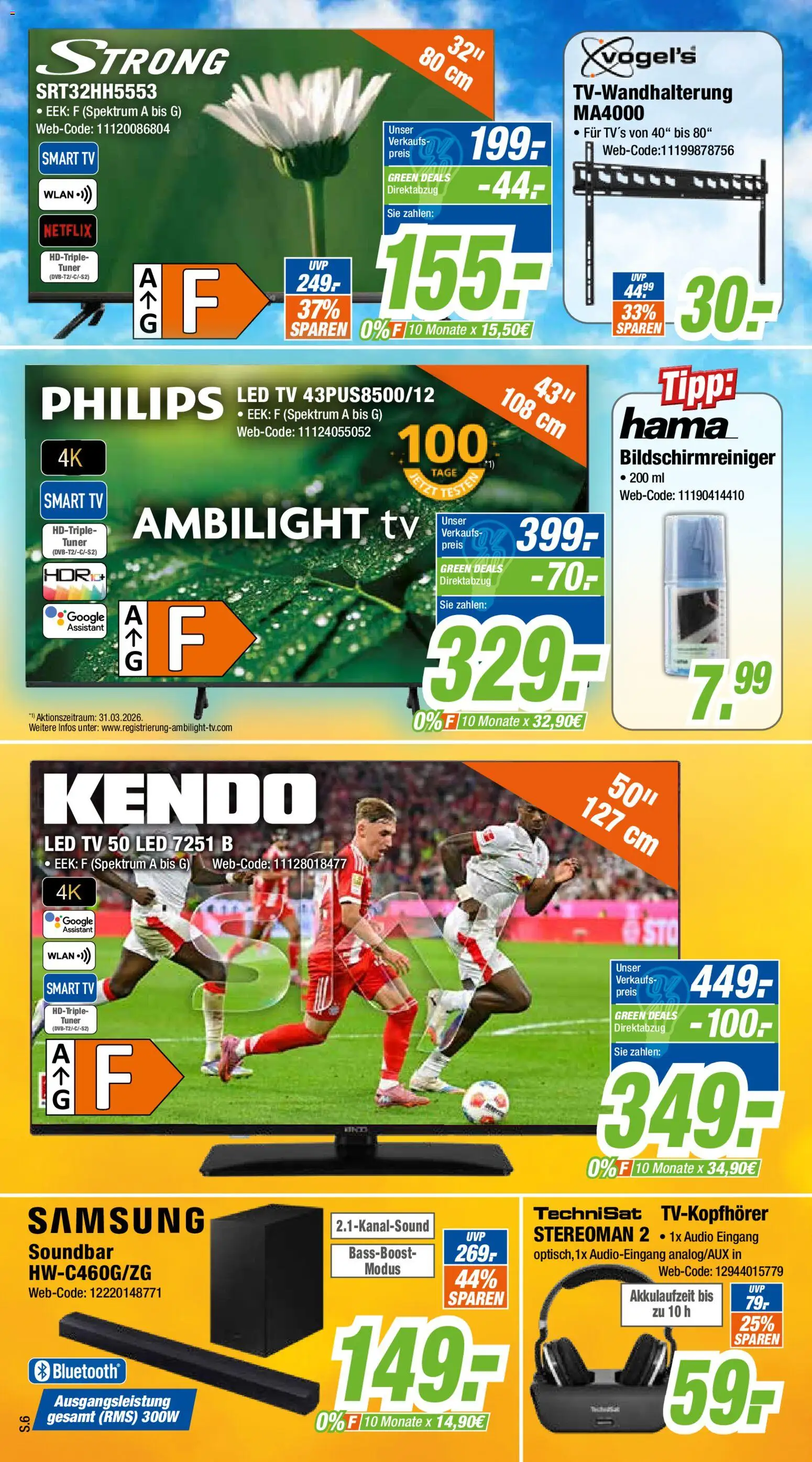 Expert Prospekt 	 – gültig ab 31.01.2026 | Seite: 6 | Produkte: Samsung, Smart TV, TV, Audio