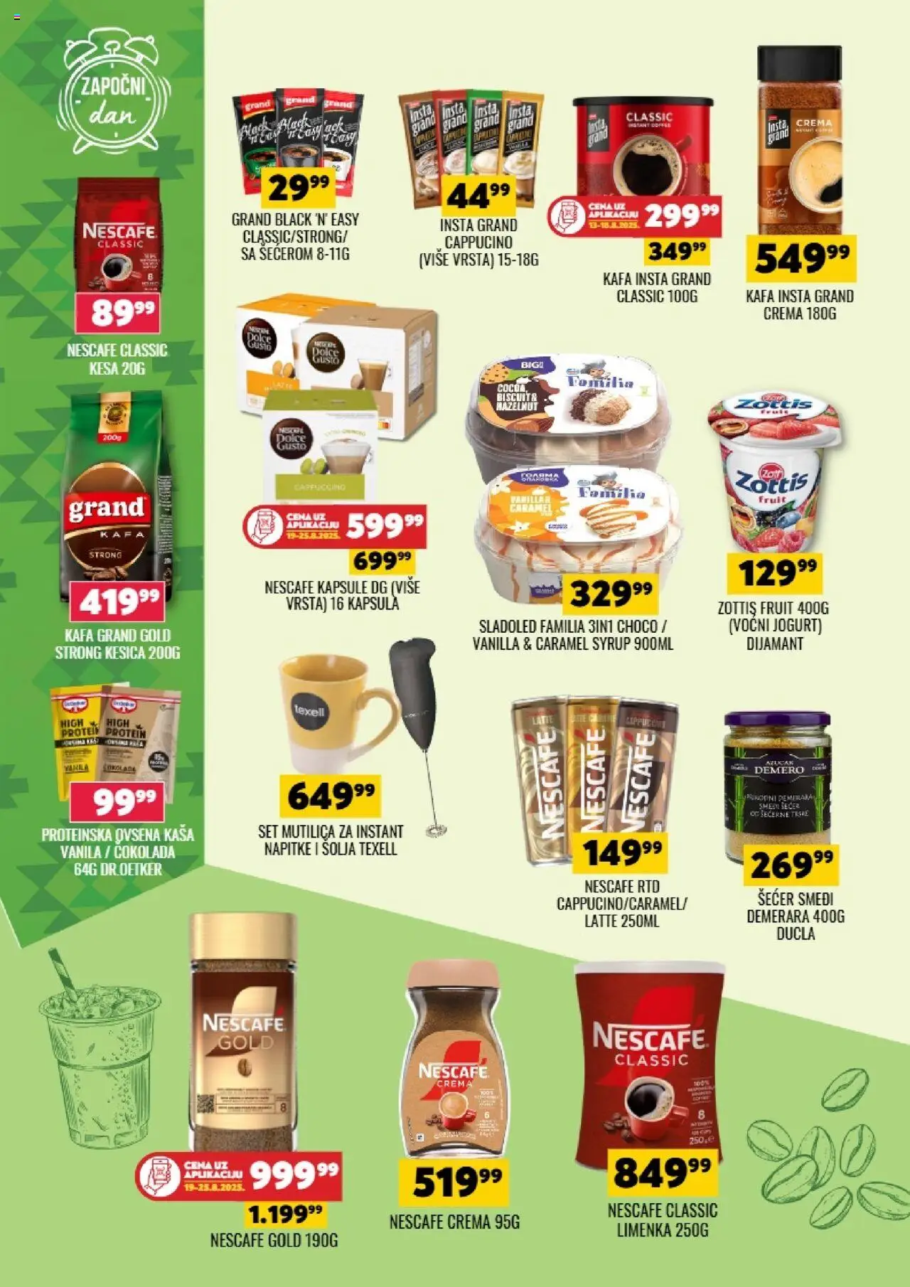 Tekijanka katalog - važi od 13.08.2025 | Strana: 4 | Proizvode: Dolce Gusto, Kapsule, Sladoled, Voćni jogurt