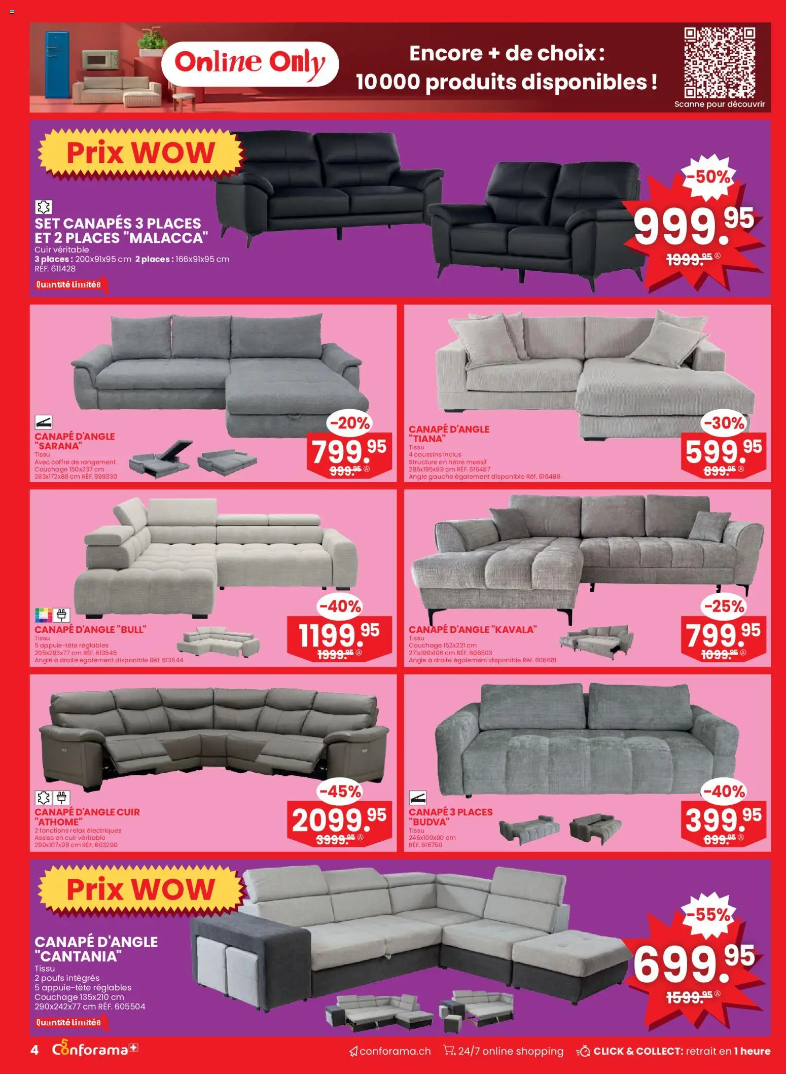 Conforama Aktionen FR – gültig ab 25.02.2026 | Seite: 4