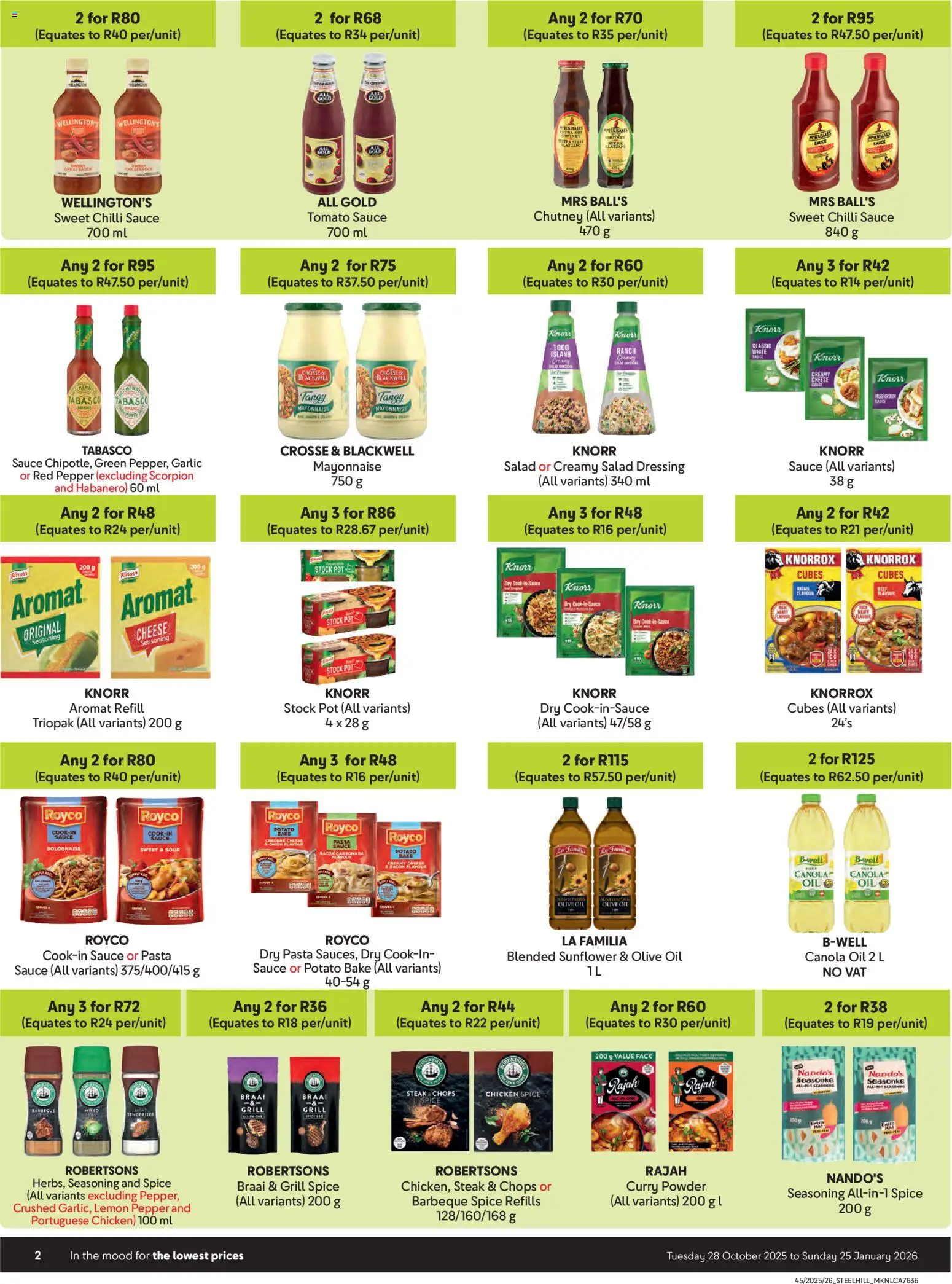 New Makro catalogue – valid from 28.10.2025 | Page: 2 | Products: Grill, Steak, Chicken, Pepper
