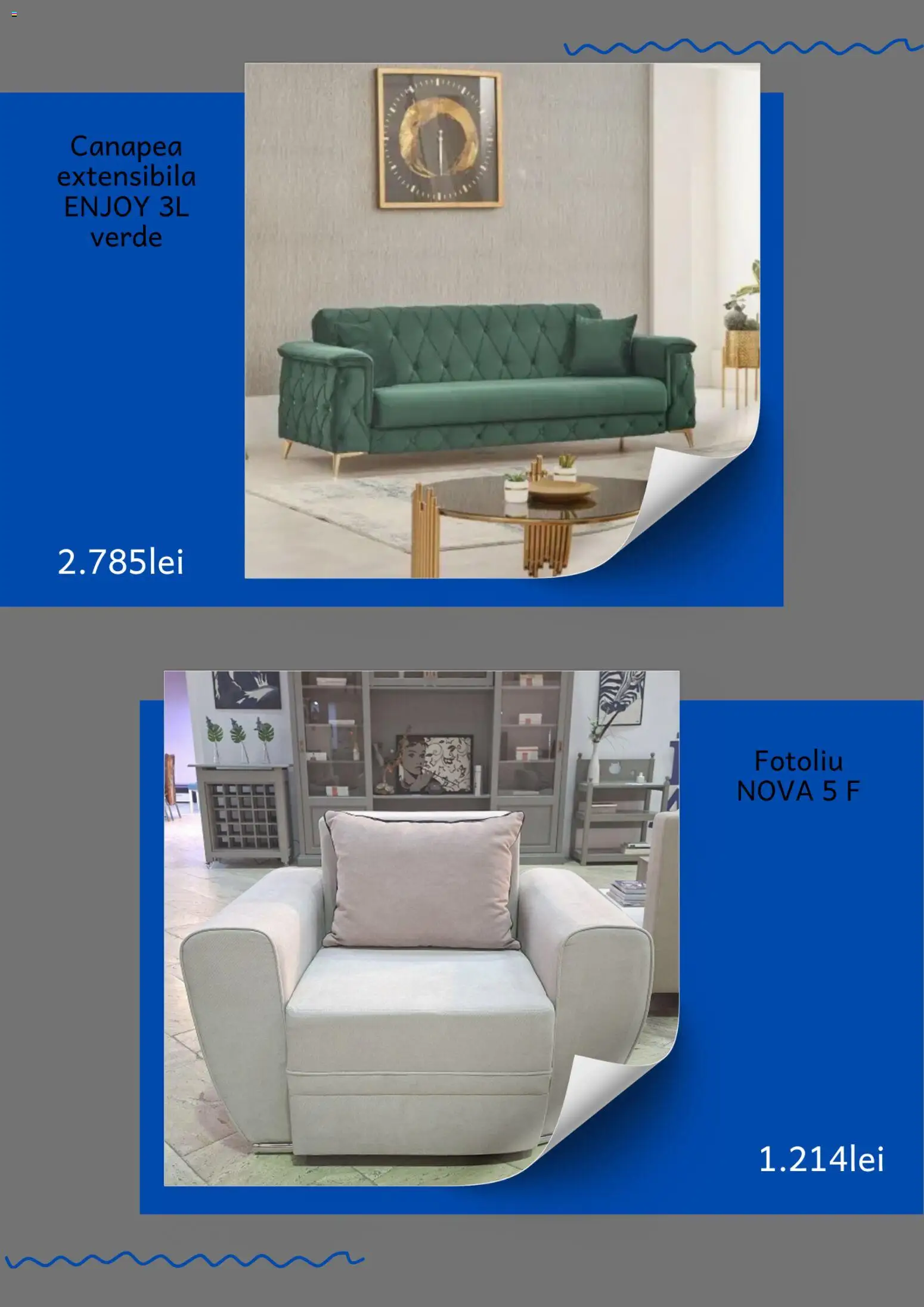 Noul catalog Elvila – valabil de la 20.02.2026 | Pagină: 2 | Produse: Fotoliu, Canapea