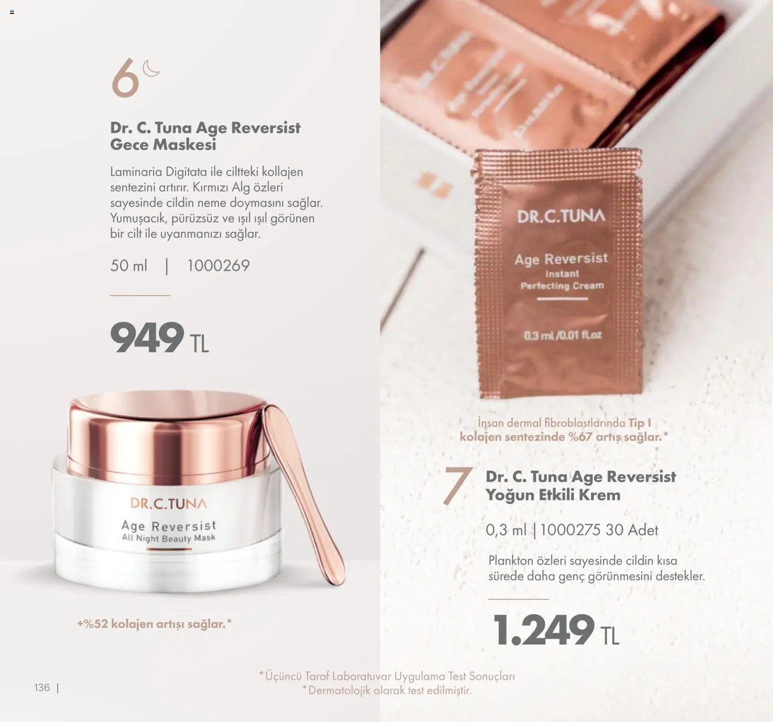Farmasi Katalog - 01.01.2026 tarihinden itibaren geçerlidir | Sayfa: 136 | Ürünler: Krem