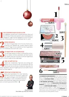 Müller Magazine Lifestyle 6/25 ab 17.11.2025 gültig | Seite: 37 | Produkte: Rouge, Pinsel, Lidschatten, Lipgloss