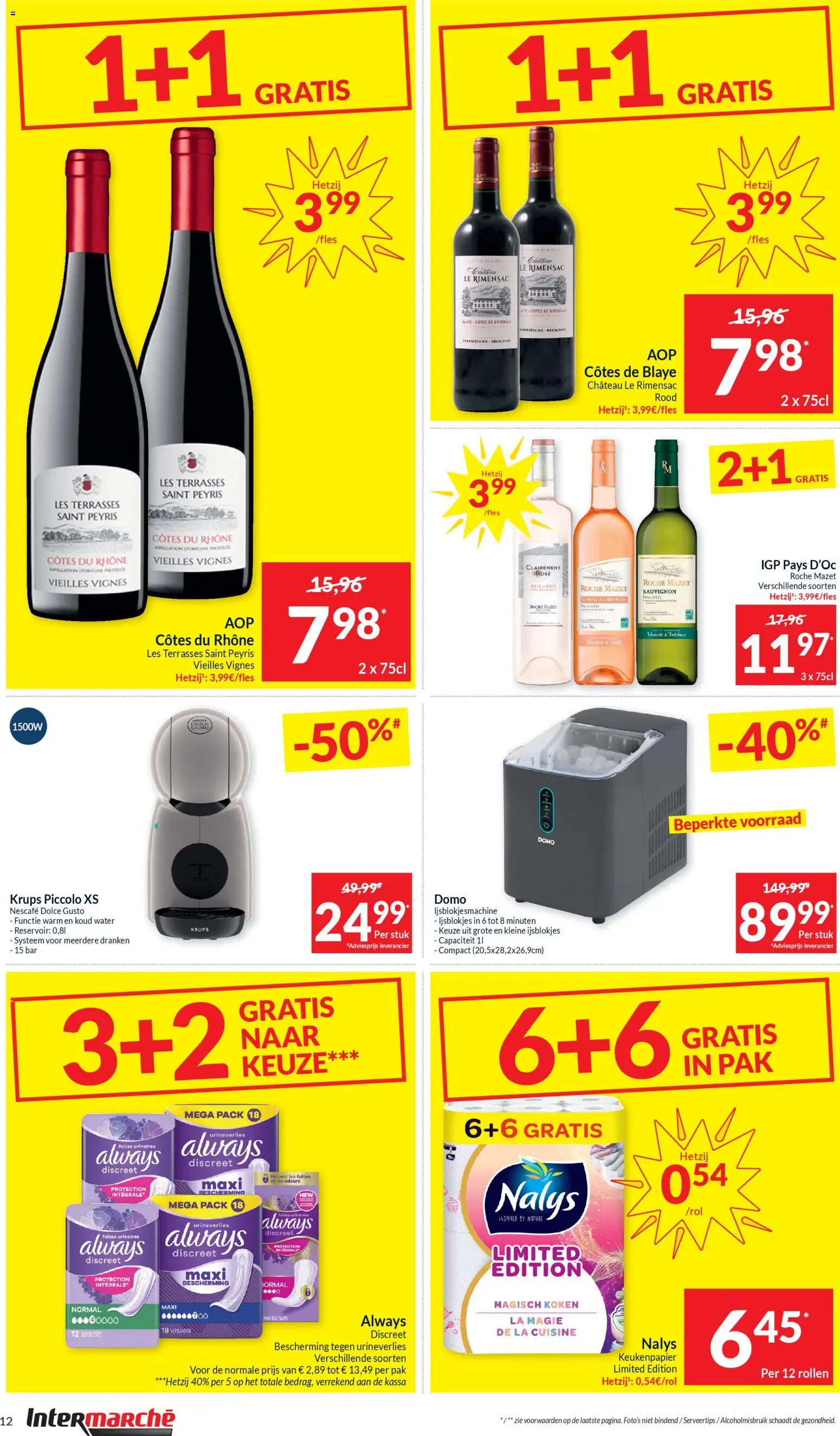 {H1} | Pagina: 12 | Producten: La, Nescafe, Keukenpapier