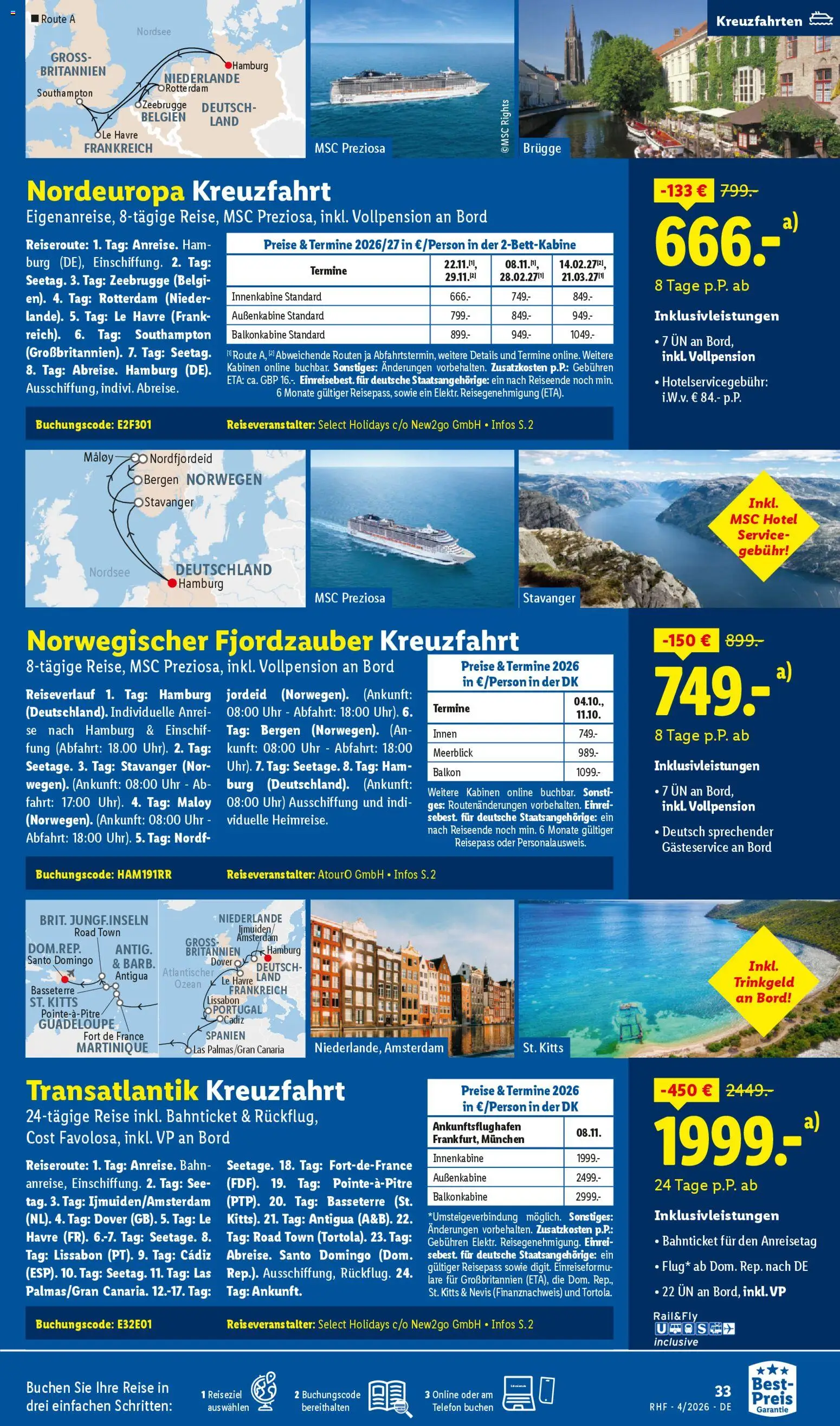 Lidl Reisen Prospekt 	 – gültig ab 28.03.2026 | Seite: 33 | Produkte: Telefon, Uhr