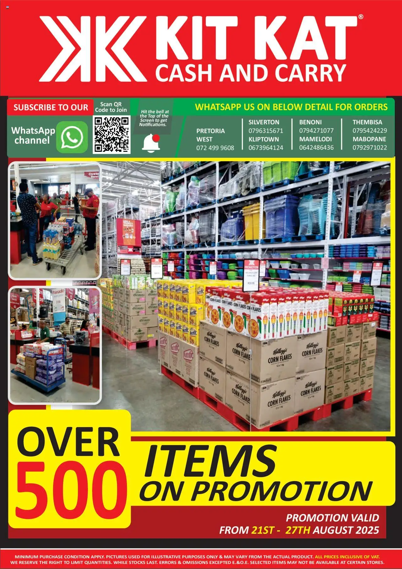 KIT KAT Cash & Carry Weekly Traders Special │ valid from 21.08.2025 | Page: 1 | Products: Corn, Flakes
