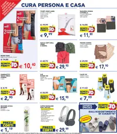 Anteprima del volantino Esselunga S Roma catalogo valido a partire dal 23.10.2025 | Pagina: 32 | Prodotti: Giacca, Slip, Boxer, Sneakers