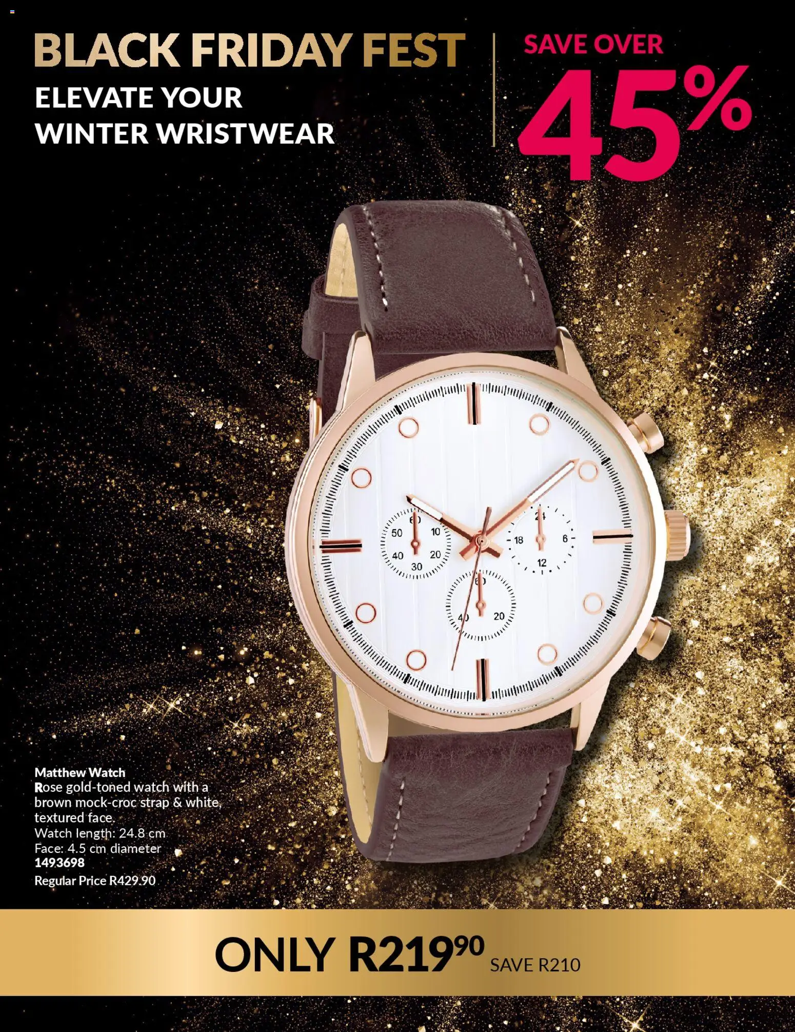 New Avon catalogue – valid from 28.11.2025 | Page: 39 | Products: Watch