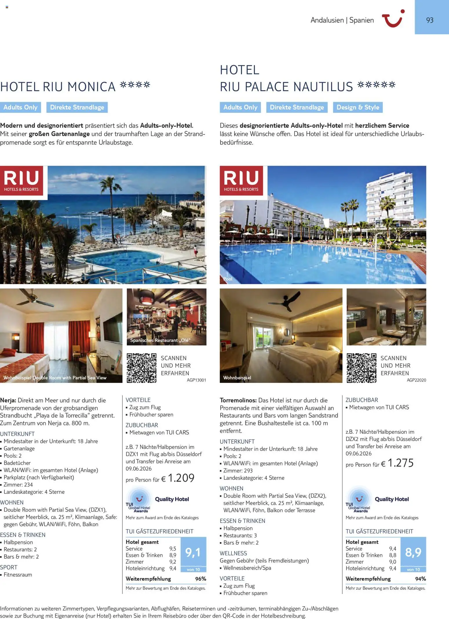 Aida  Südeuropa & Nordafrika 2026/27 – gültig ab 01.01.2026 | Seite: 93