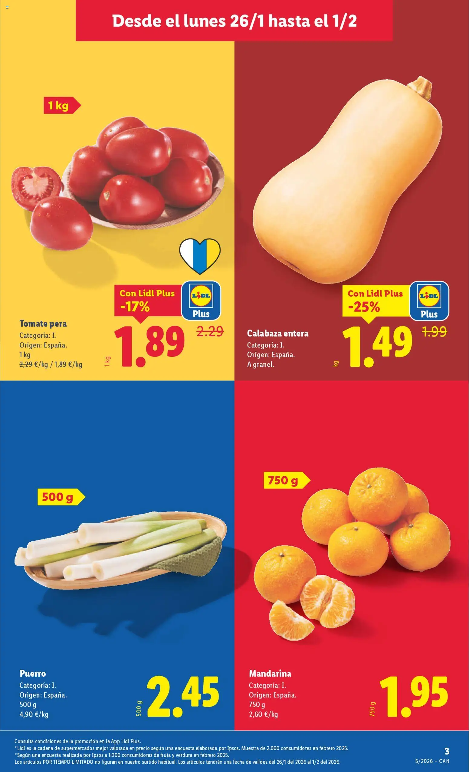 Lidl - Canarias │ válido desde el 26.01.2026 | Página: 5 | Productos: Πράσινο τσάι