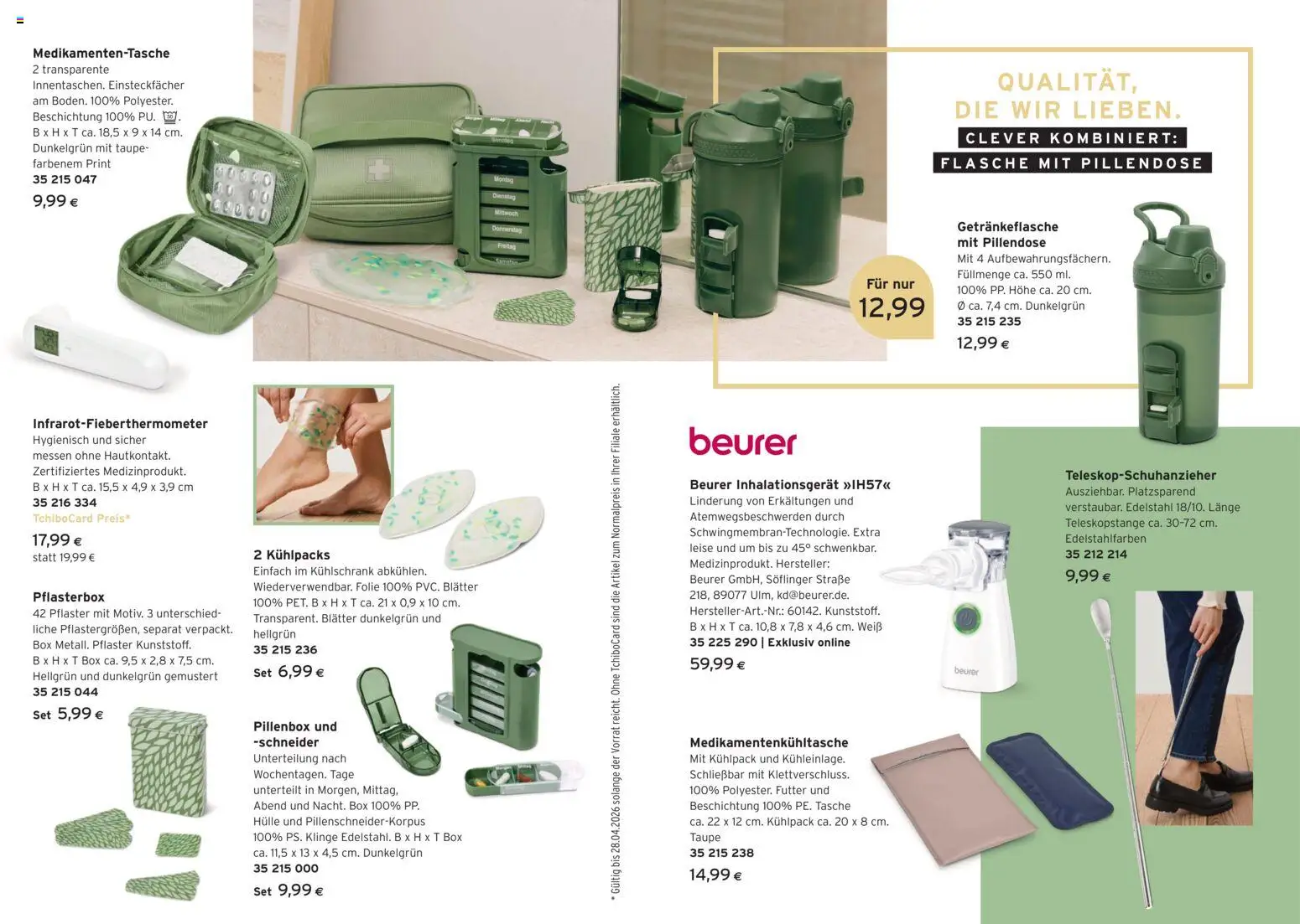 Tchibo Eduscho Tchibo Magazin gültig ab 25.03.2026 | Seite: 10 | Produkte: Hülle, Tasche, Kühlschrank, Box