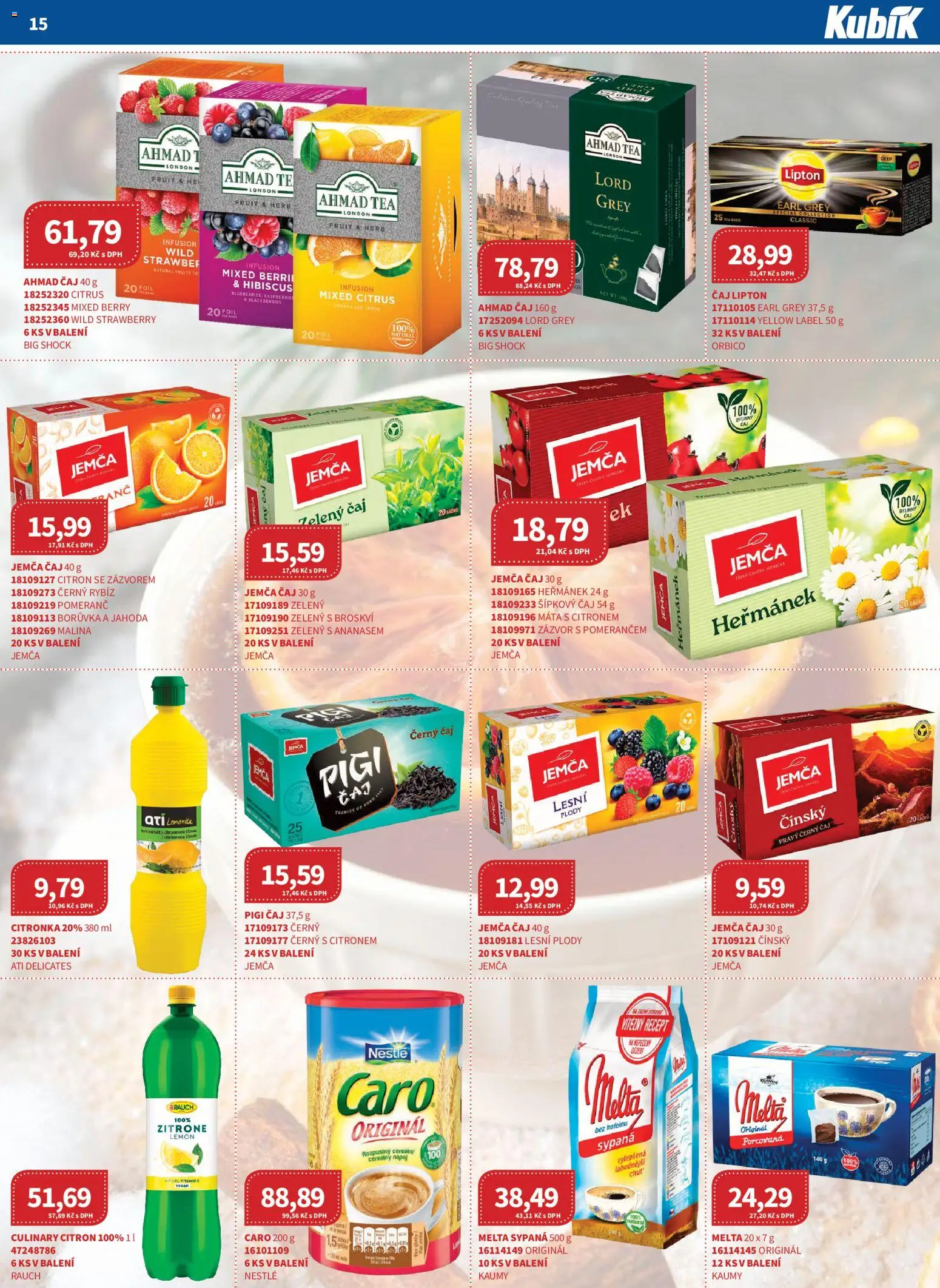 Kubík leták - Velkoobchod od 01.12.2025 | Strana: 15