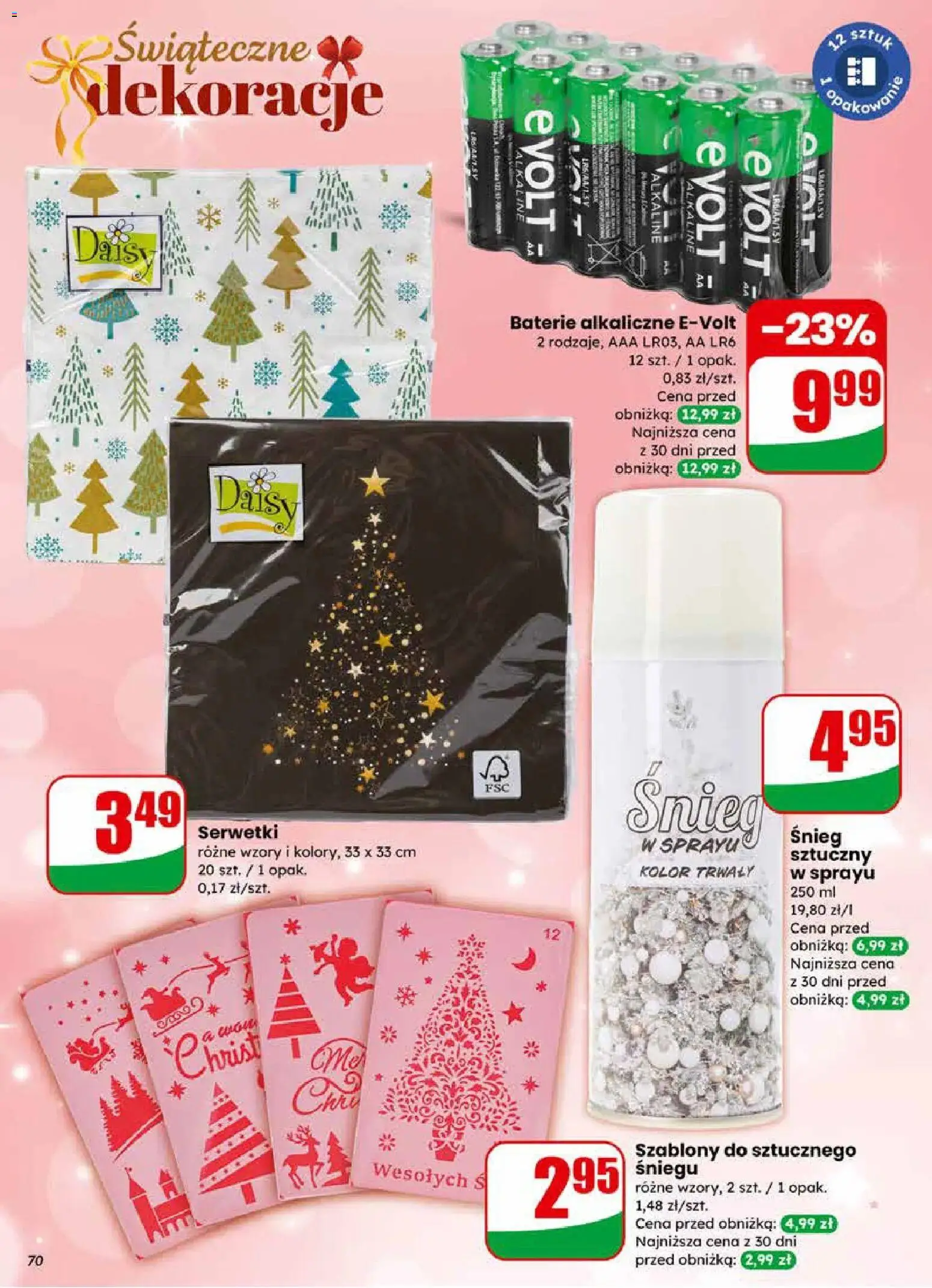 Dino Gazetka od 10.12.2025 | Strona: 70 | Produkty: Baterie