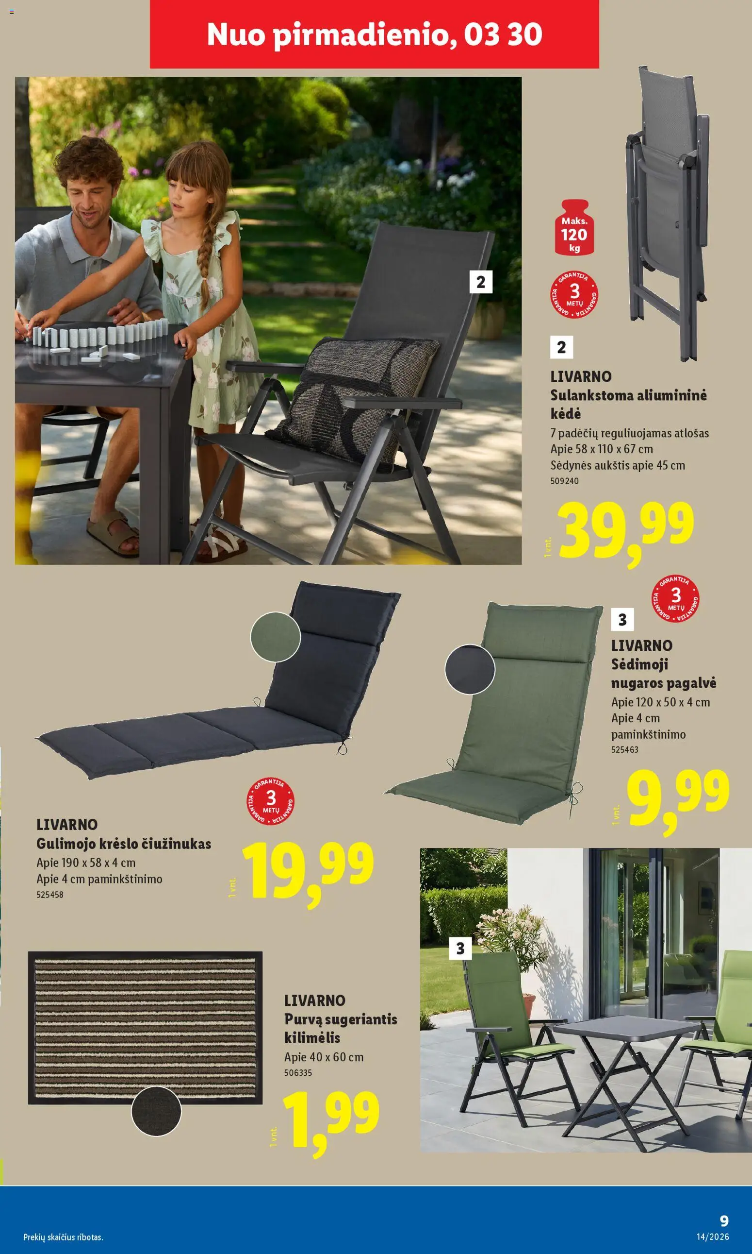 LIDL akcijos nuo 30.03.2026 | Puslapis: 9