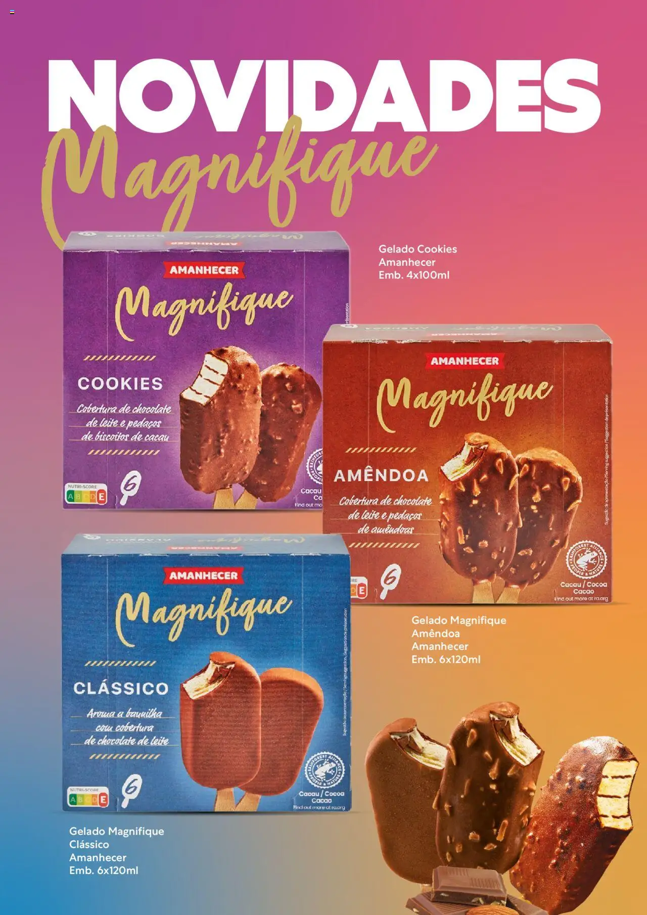 Recheio - Catálogo Gelados  │ válido de 16.06.2025 | Página: 7 | Produtos: Amêndoas, Gelado, Leite, Biscoitos