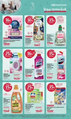 Rossmann Akciós újság - amely érvényes a következő dátumtól: 05.01.2026 | Oldal: 5
