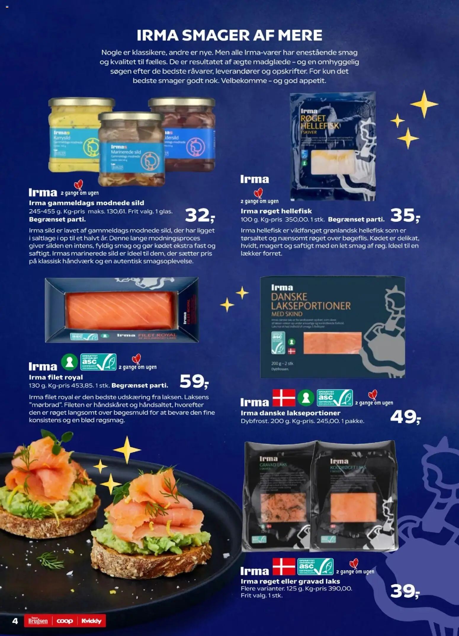 Super Brugsen tilbudsavis – gyldig fra 21.11.2025 | Side: 4 | Produkter: Boks, Sild, Søm