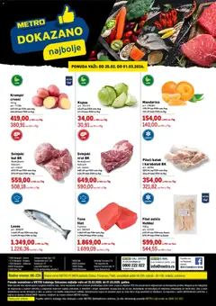 Metro dokazano - pregled Metro kataloga - važi od 25.02.2026