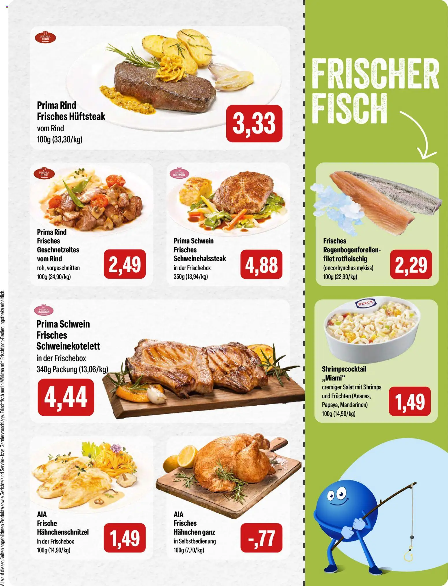 Feneberg Angebote – gültig ab 09.04.2026 | Seite: 3 | Produkte: Hahnchen, Mandarinen, Fisch, Salat