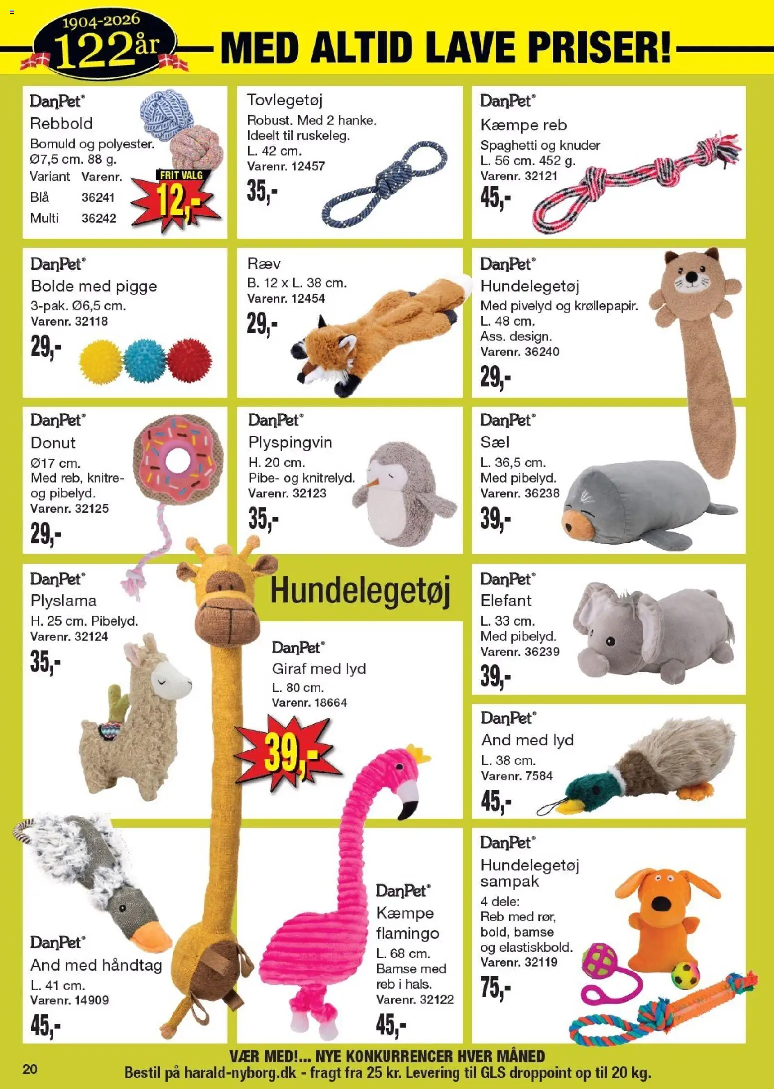 Harald Nyborg tilbudsavis – gyldig fra 09.04.2026 | Side: 20 | Produkter: Spaghetti, Lyd