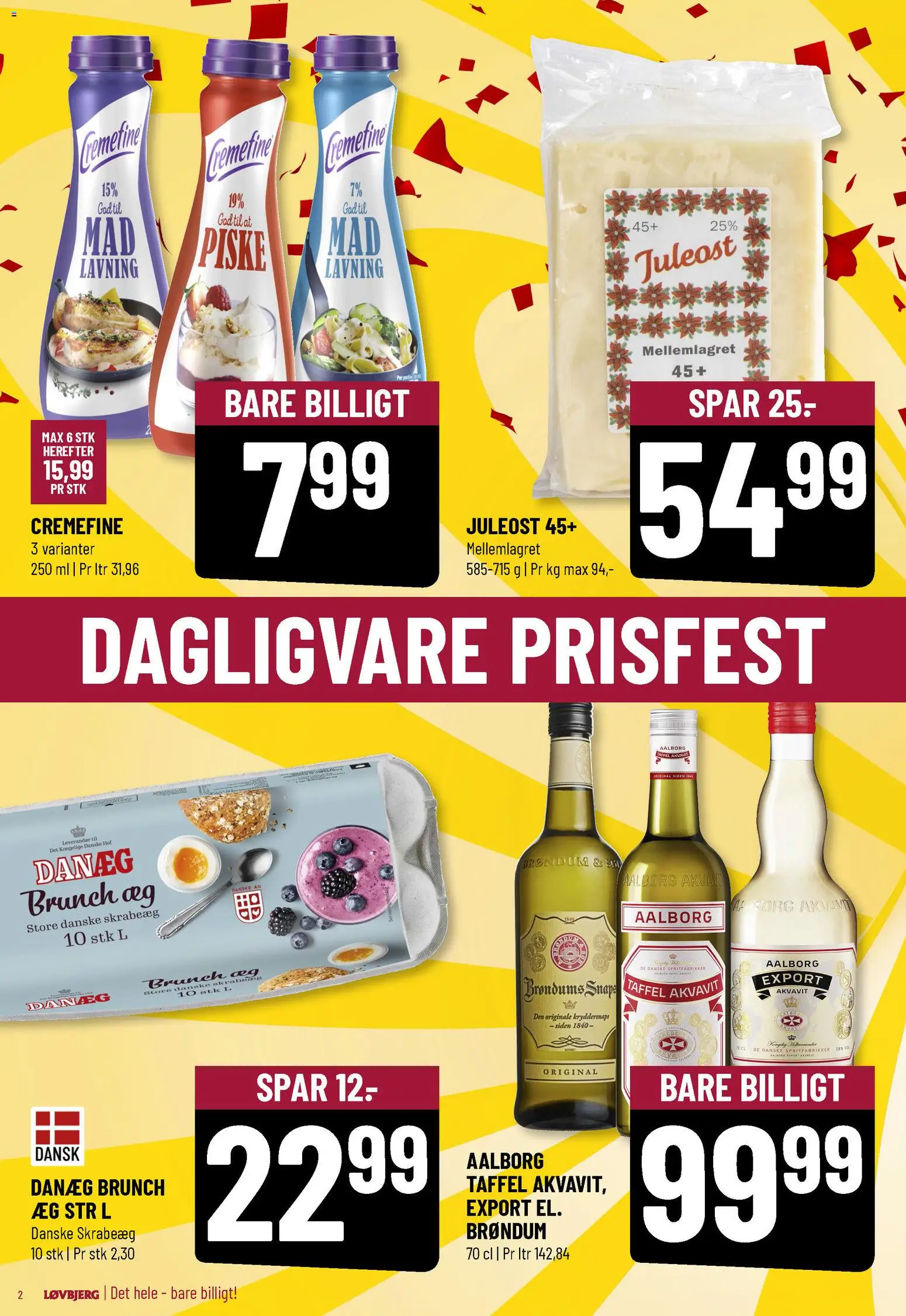 Løvbjerg tilbudsavis – gyldig fra 07.11.2025 | Side: 2 | Produkter: Æg