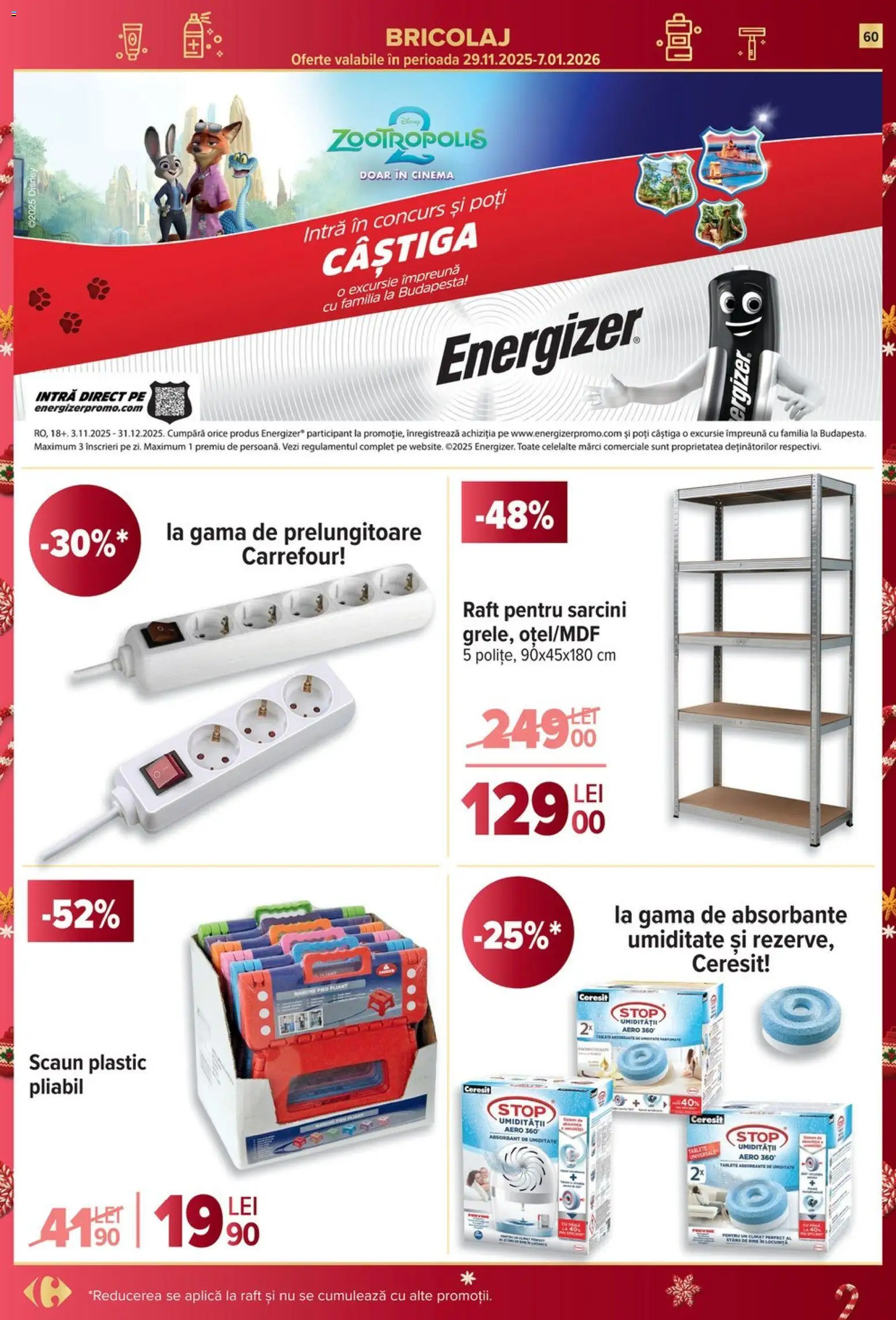 Noul catalog Carrefour – valabil de la 27.12.2025 | Pagină: 60 | Produse: Raft, Scaun, Absorbante