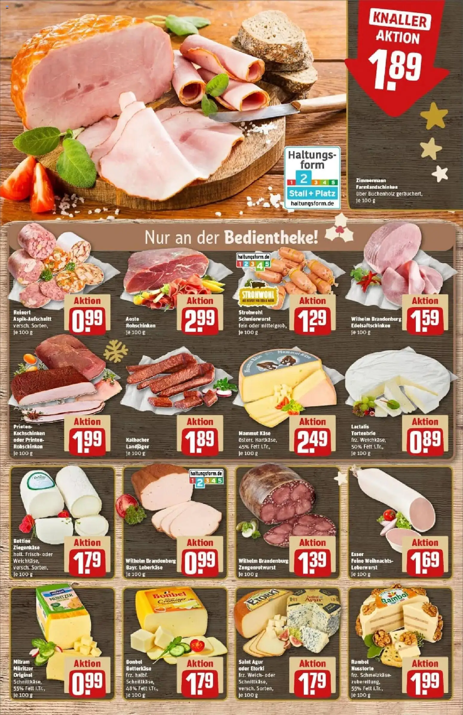 Rewe prospekt Düsseldorf	 – gültig ab 24.11.2025 | Seite: 9 | Produkte: Käse, Ziegenkäse, Milram, Leberkase