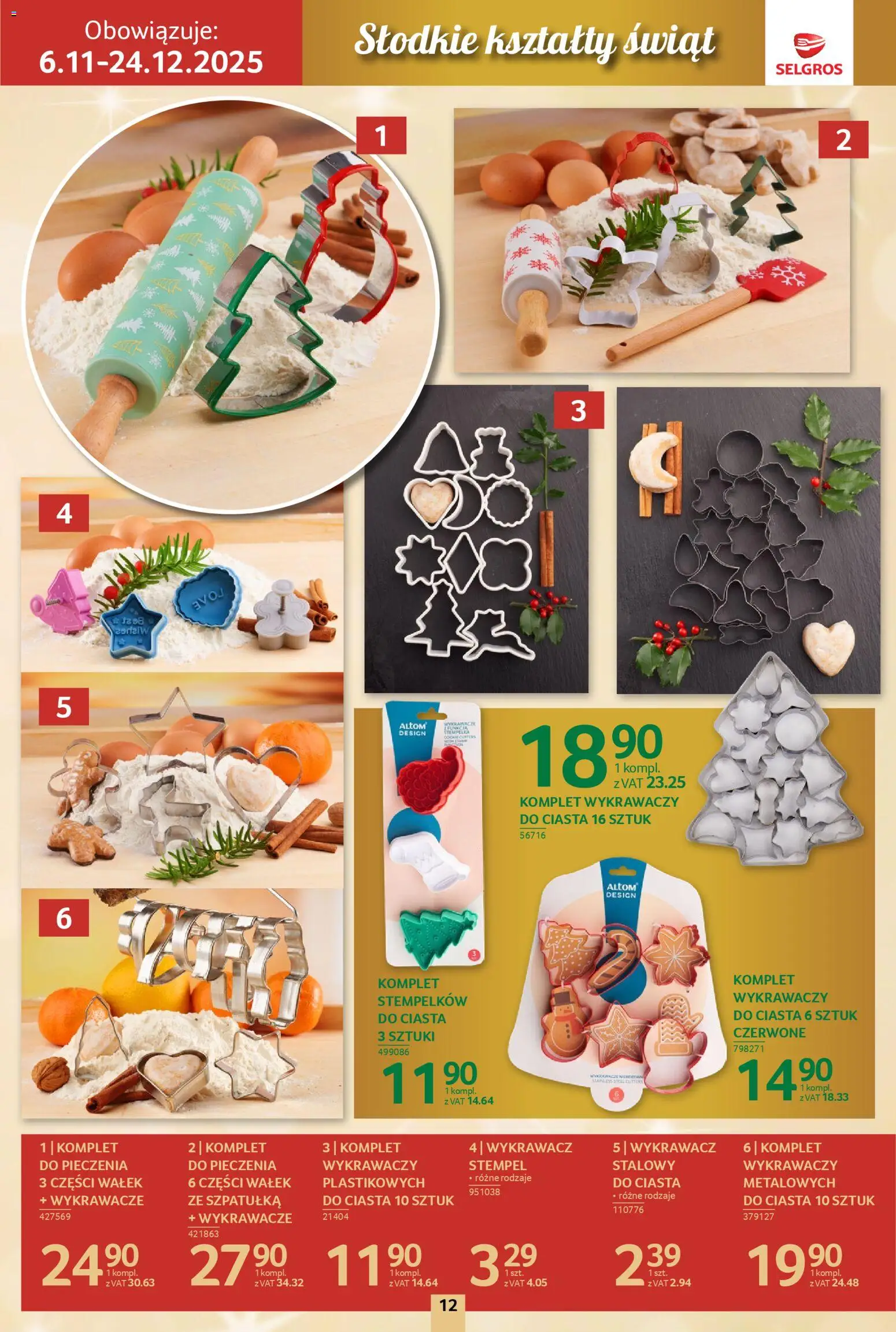 Selgros cash&carry Gazetka - Boże Narodzenie od 06.11.2025 | Strona: 12