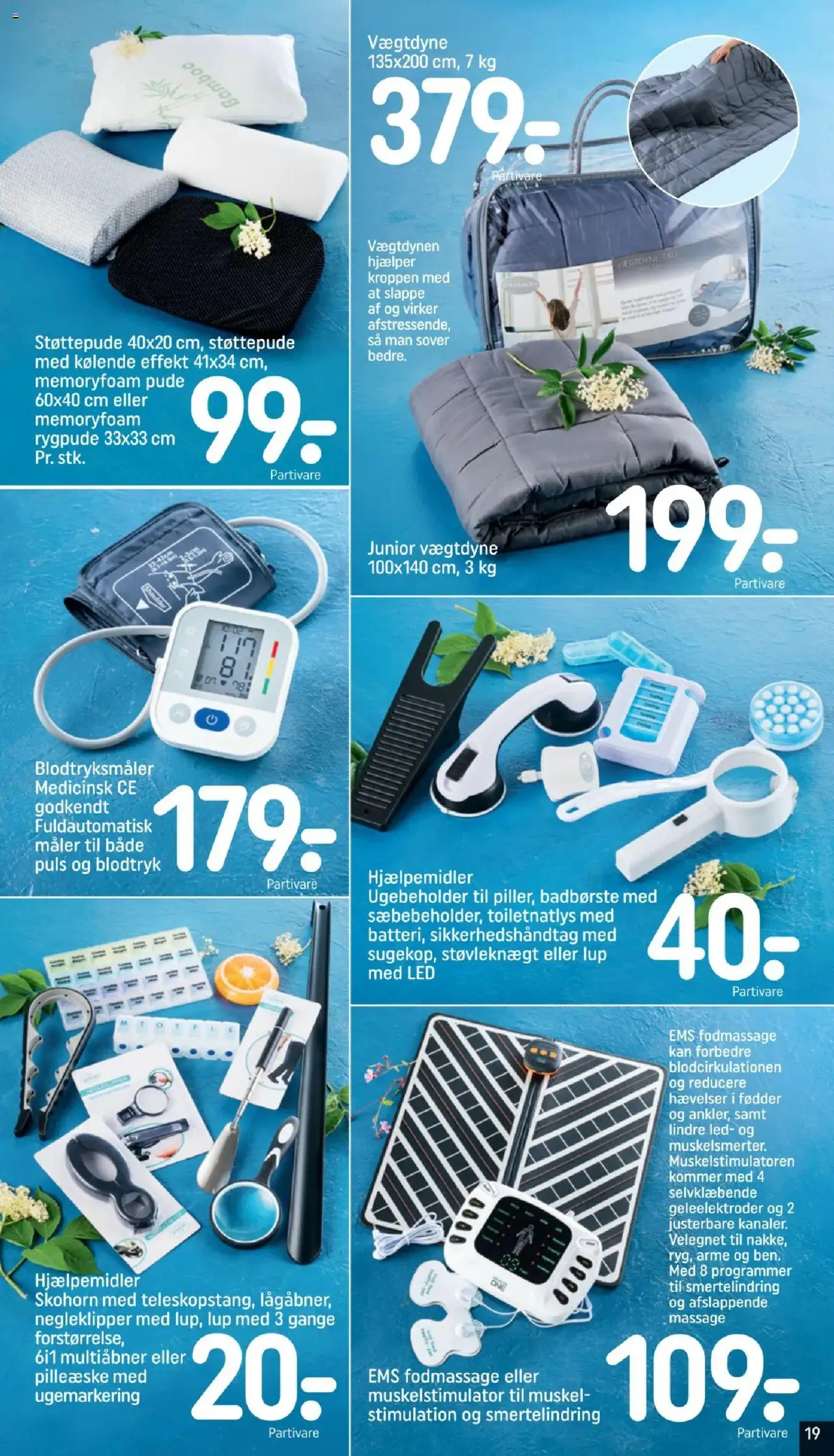Rema 1000 Tilbudsavis gyldig fra 10.08.2025 | Side: 19 | Produkter: Pude
