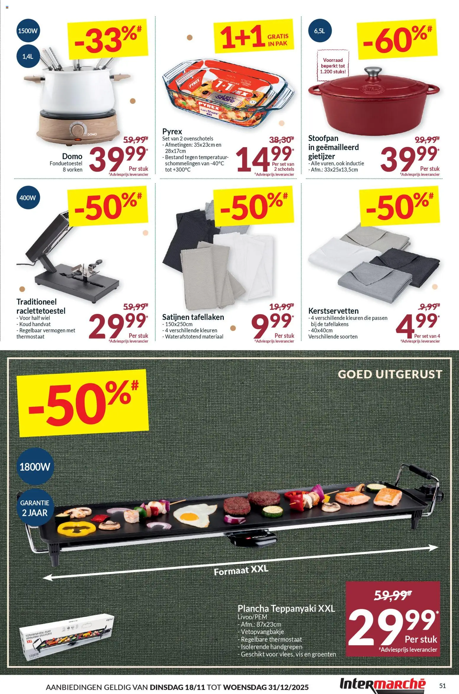 {H1} | Pagina: 51 | Producten: Gietijzer, Vis, Grill, Groenten