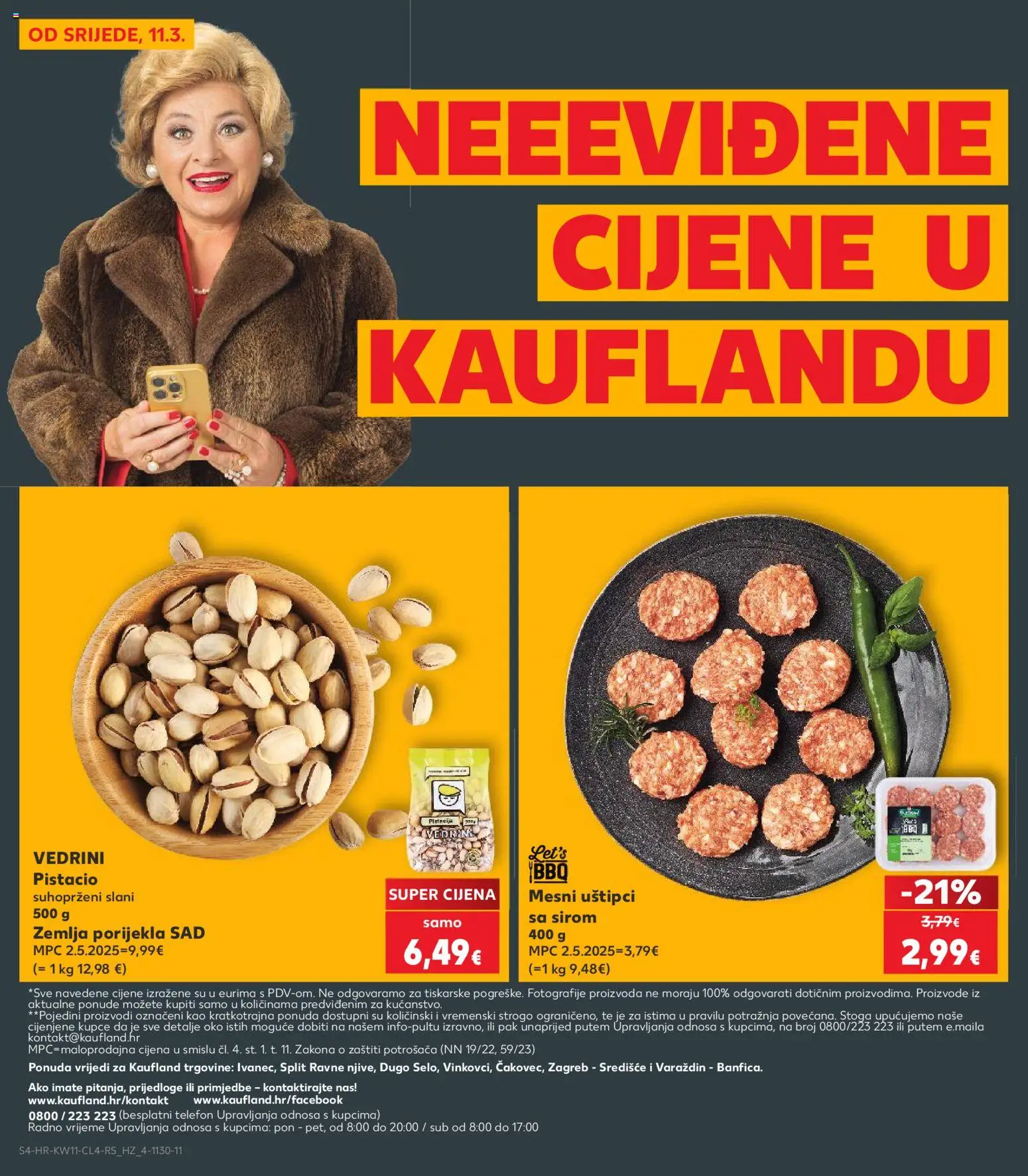 Kaufland katalog | vrijedi od 11.03.2026 | Stranica: 4 | Proizvodi: Telefon