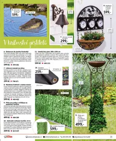 Velký Košík katalog - červenec  od 01.07.2025 | Strana: 21 | Produkty: Umělý živý plot, Rostliny, Květináč, Dekorace