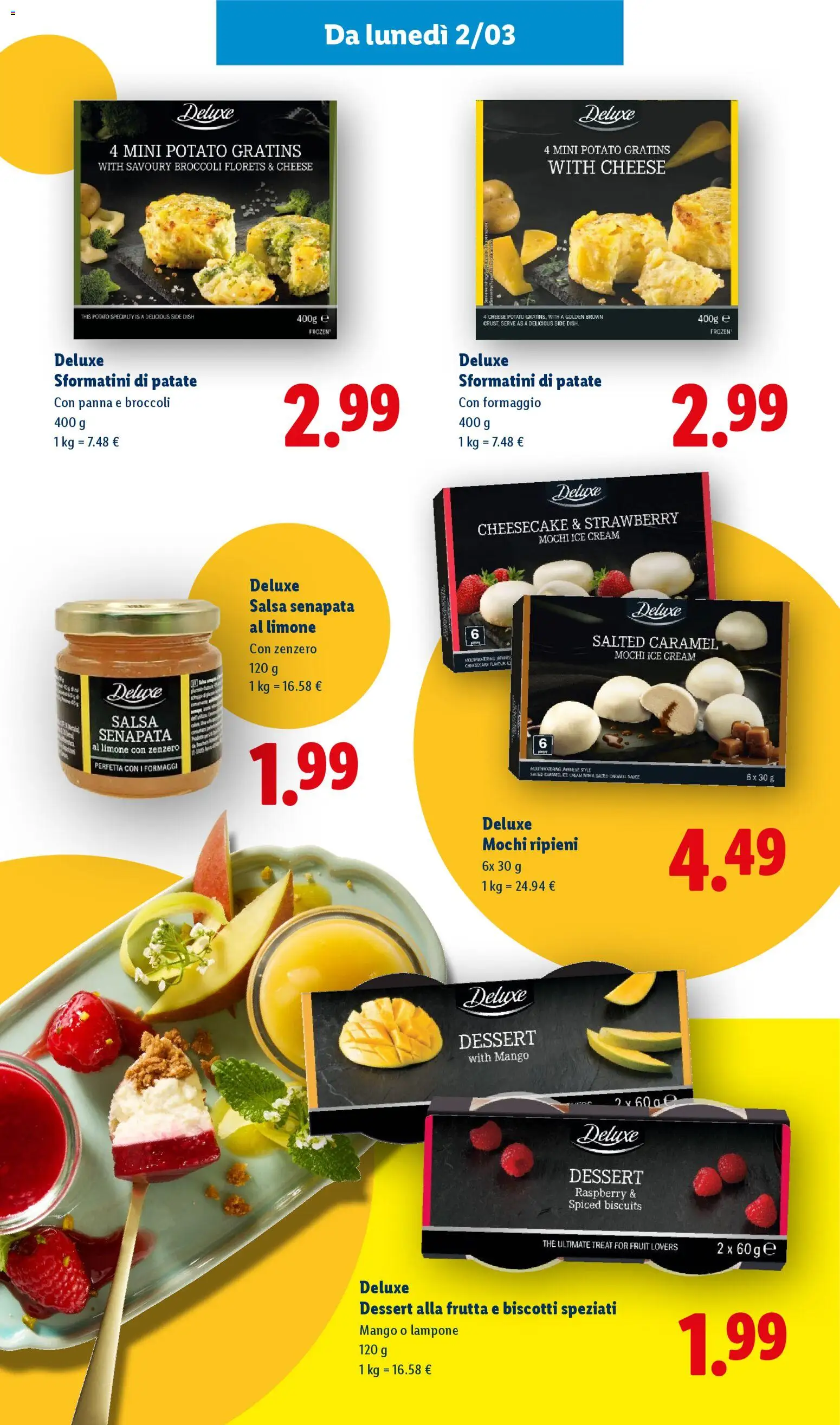 Volantino Lidl del 27.02.2026 | Pagina: 10 | Prodotti: Panna, Frutta, Salsa, The