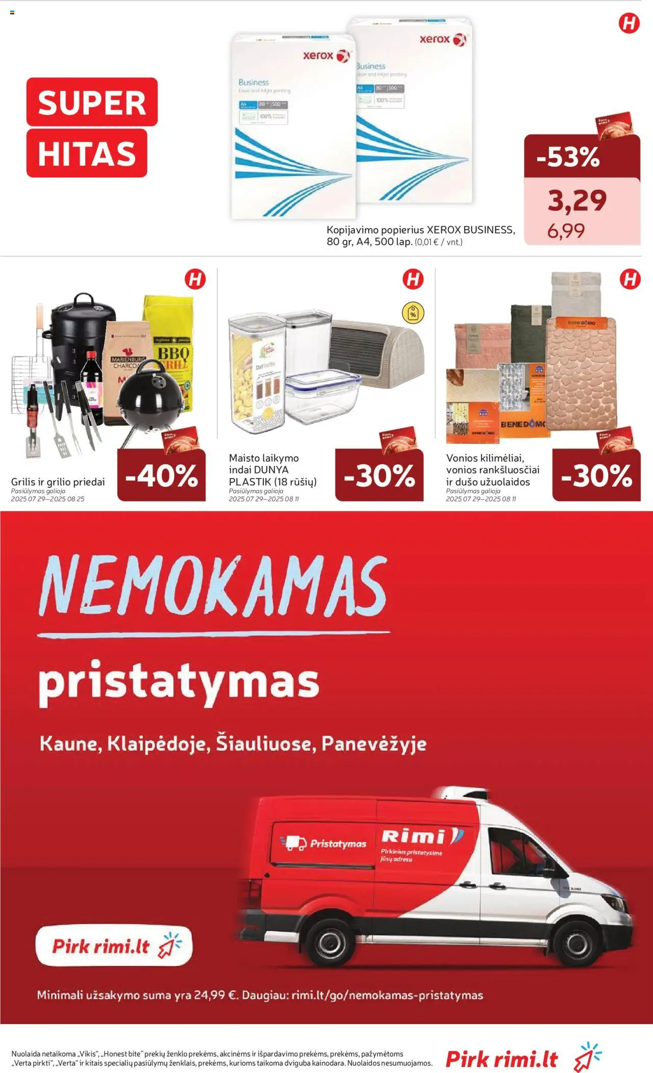 Rimi leidinys│galioja nuo 05.08.2025 | Puslapis: 33 | Prekių: Indai, Grilis, Užuolaidos
