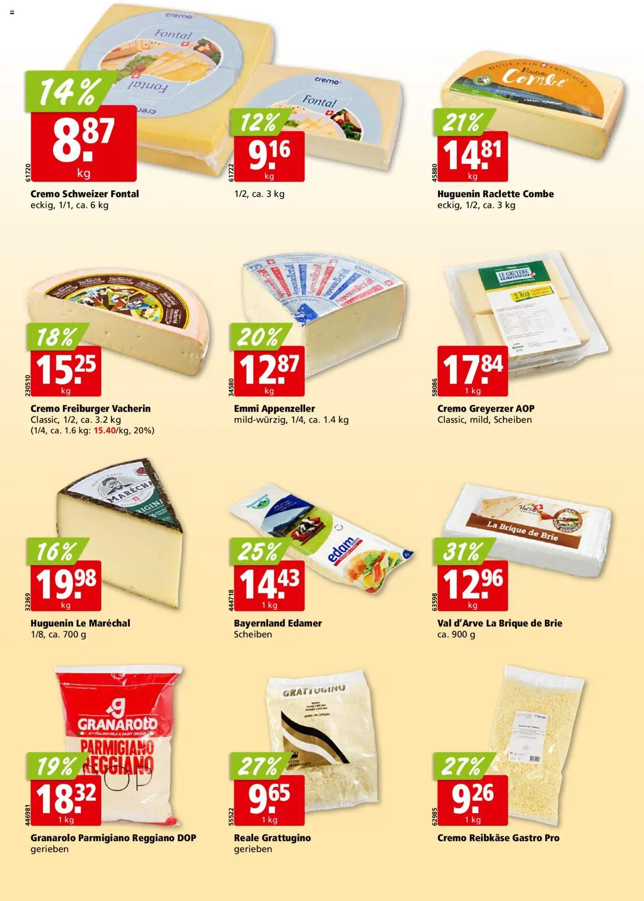 Aligro Aktionen - Chavannes, Matran, Genf, Sitten ab 04.08.2025 | Seite: 16 | Produkte: Edamer, Raclette