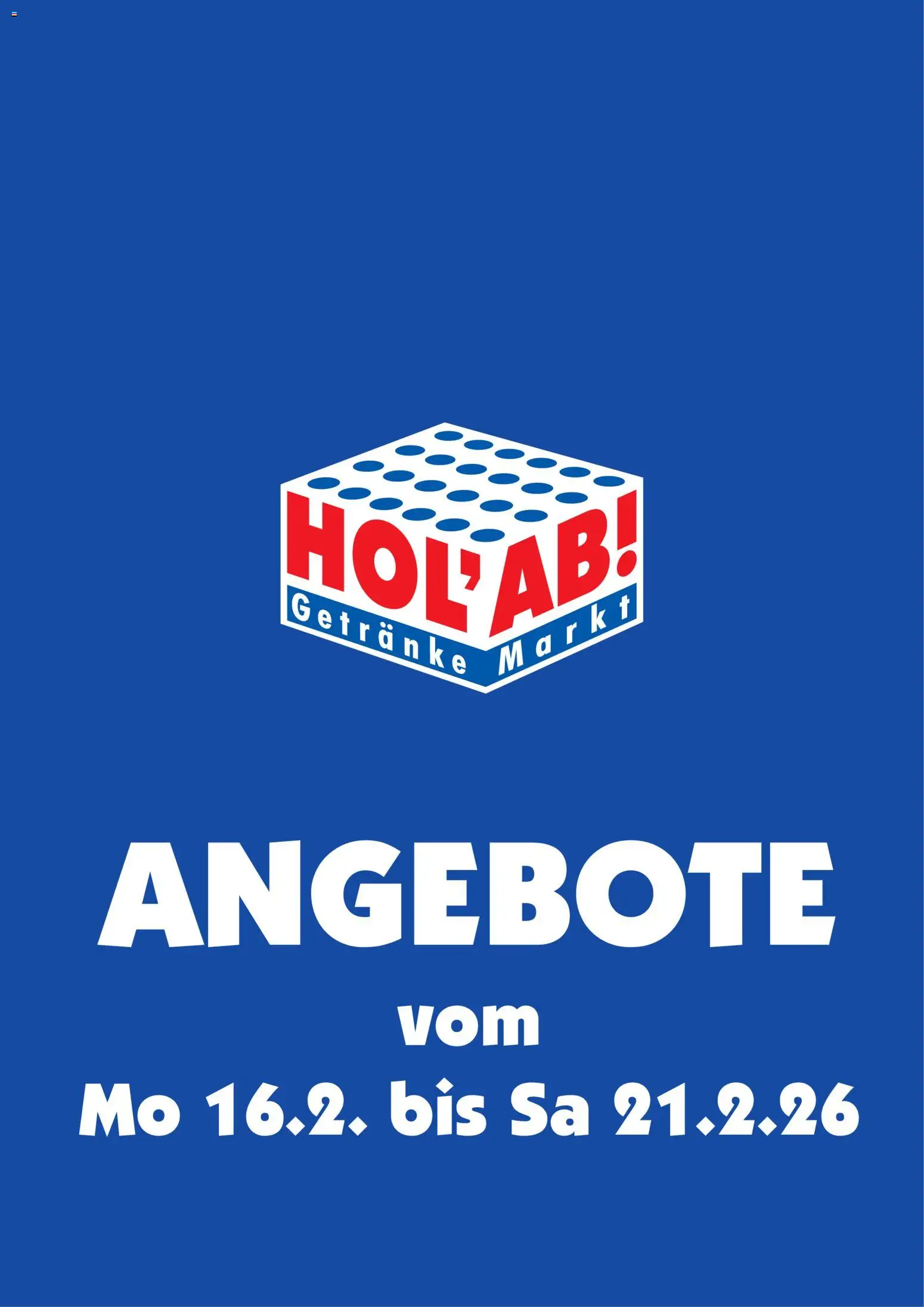 HOL’AB! Prospekt 	 – gültig ab 16.02.2026 | Seite: 1