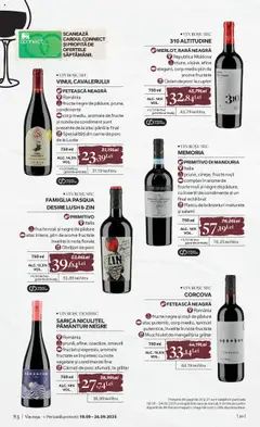 Noul catalog Mega Image – valabil de la 04.09.2025 | Pagină: 20 | Produse: Afine, Grătar, Vin, Condimente