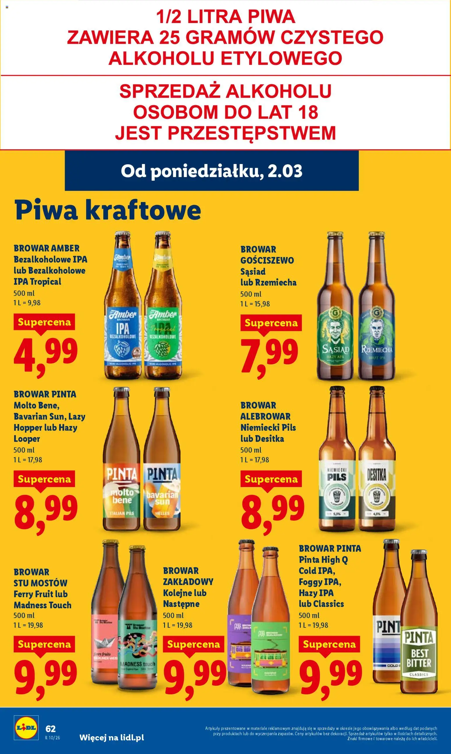 Lidl Polsko leták od 02.03.2026 | Strana: 62