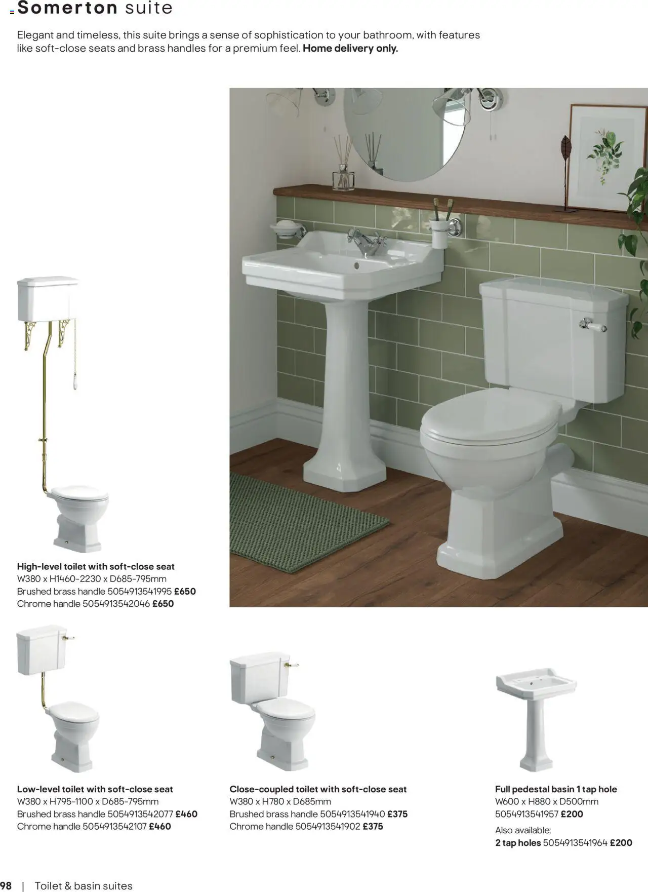  | Page: 98 | Products: Toilet, Handle, Handles