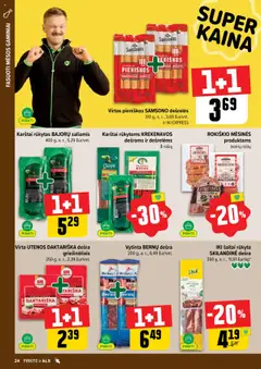 IKI - Leidinys│galioja nuo 11.08.2025 | Puslapis: 24 | Prekių: Dešrelės, Saliamis, Dešra