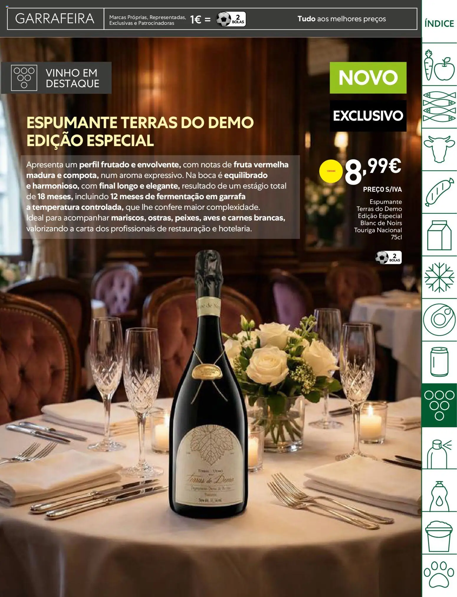 Recheio folheto │ válido de 21.04.2026 | Página: 39 | Produtos: Espumante, Vinho