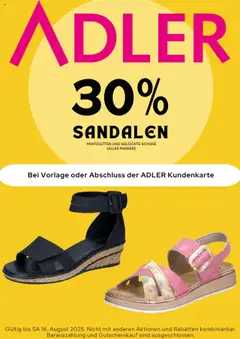 Adler Prospekt 	 gültig ab dem 17.07.2025
