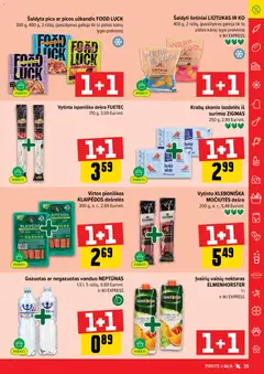 IKI leidinys galioja nuo 02.03.2026 | Puslapis: 35 | Prekių: Dešrelės, Pica, Dešra