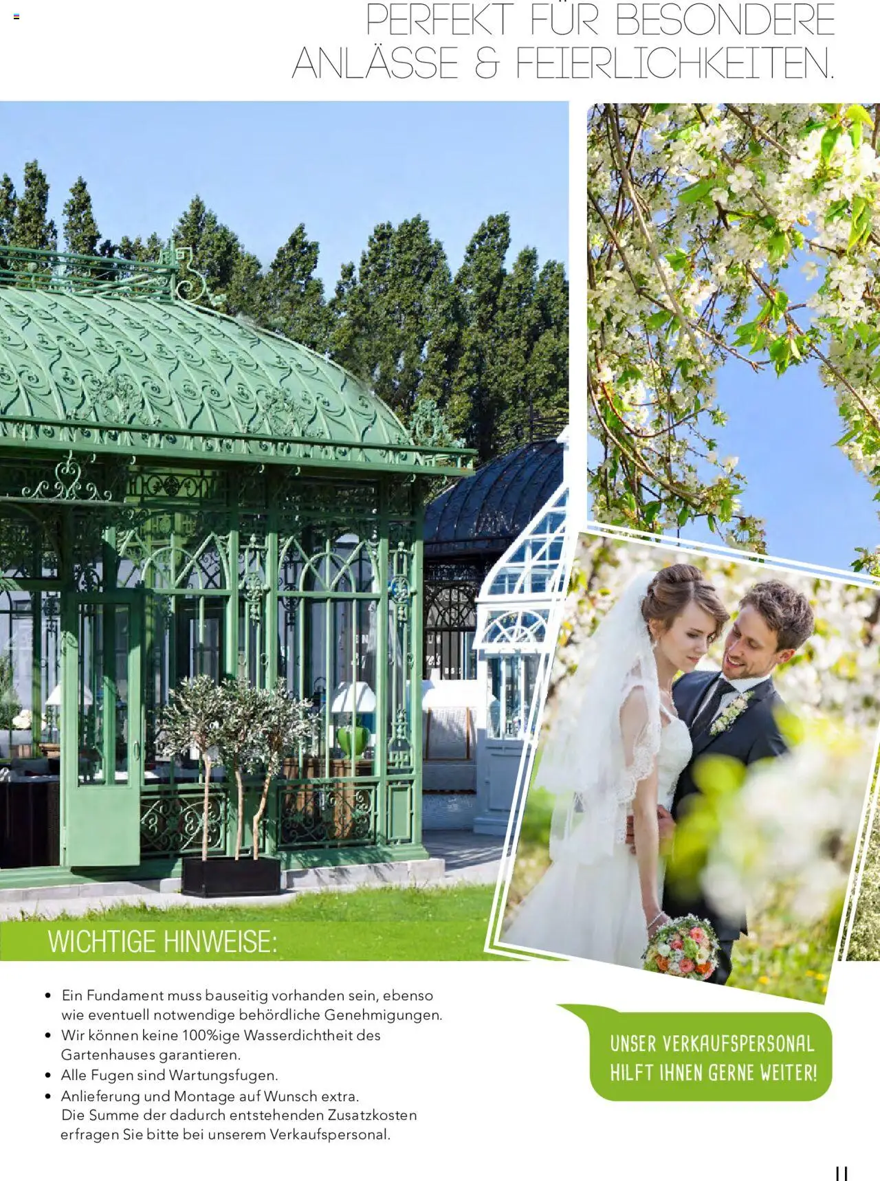 Rahaus Prospekt Gartenhäuser – gültig ab 01.09.2022 | Seite: 11