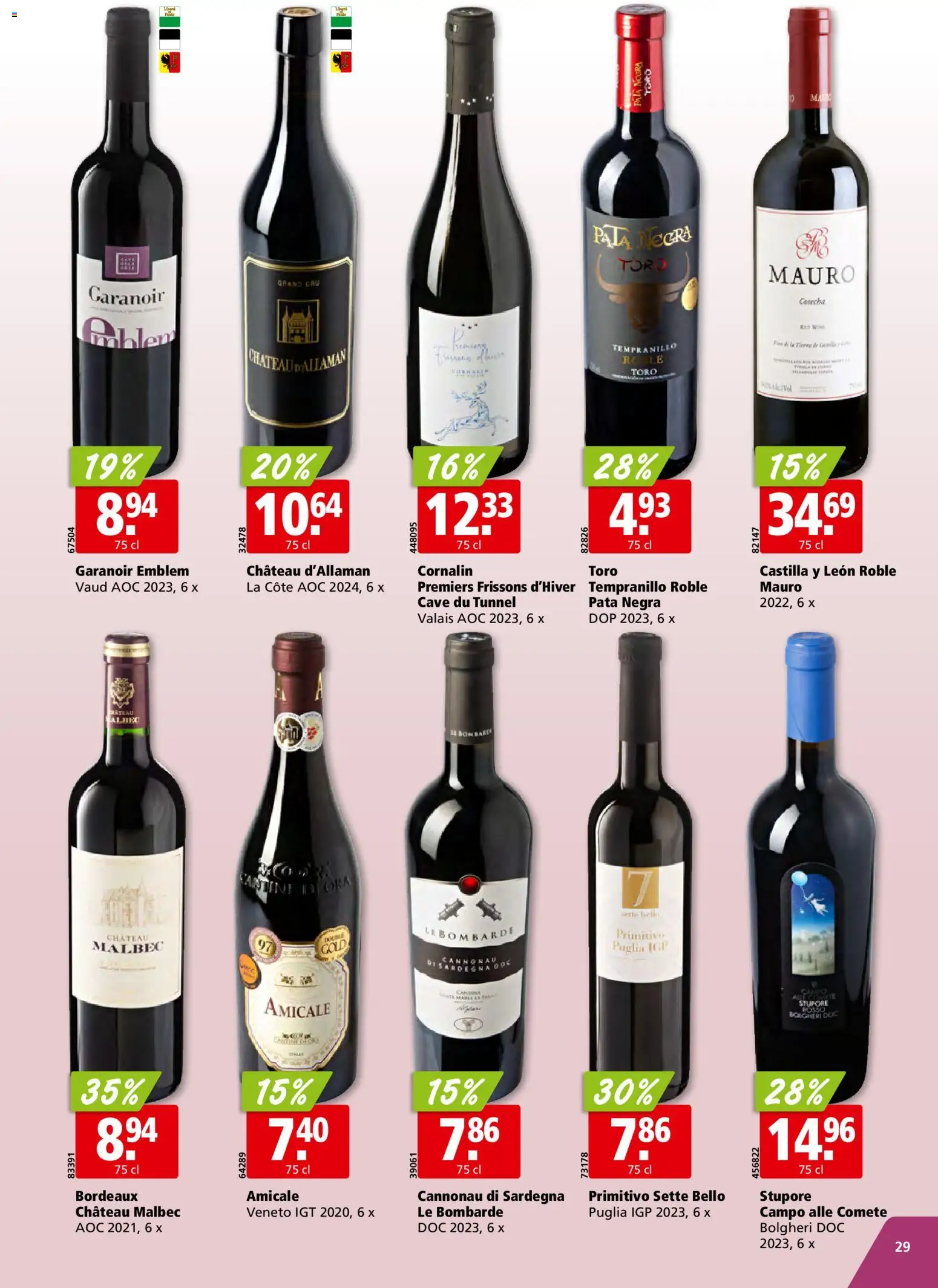 Aligro Aktionen Chavannes, Matran, Genève, Sion – gültig ab 27.12.2025 | Seite: 29